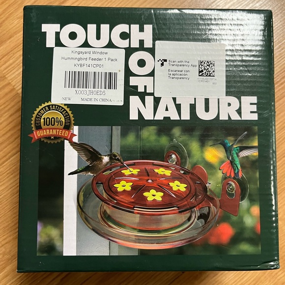 NIB Touch of nature window humming bird feeder - Picture 5 of 5